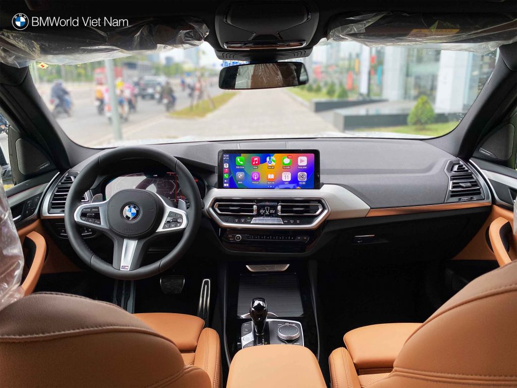 Tổng thể nội thất BMW X3 20i M Sport